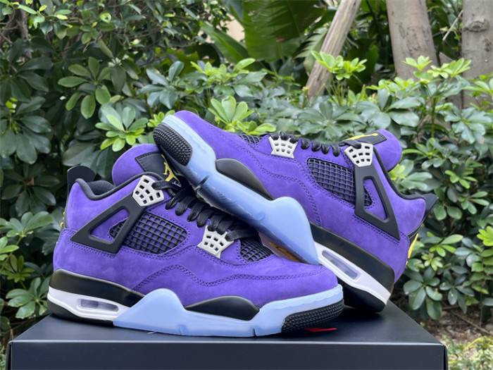 Authentic Air Jordan 4 “Lakers”