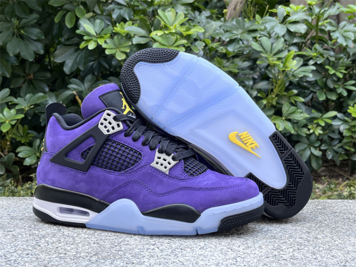 Authentic Air Jordan 4 “Lakers”