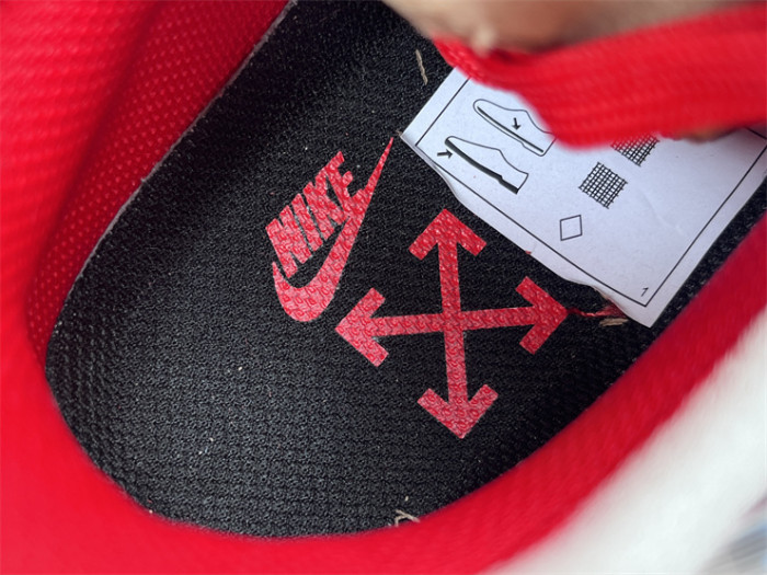 Authentic Off-White x Nike Air Force 1 Low Crimson