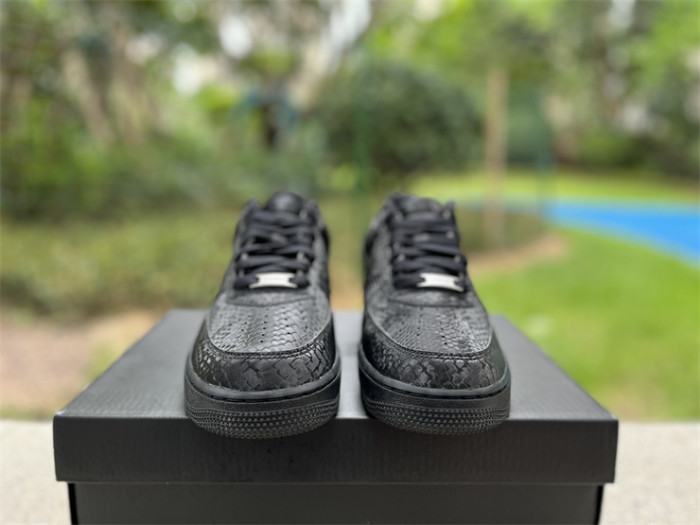 Authentic Nike Air Force 1 Low Kobe Forever Triple Black