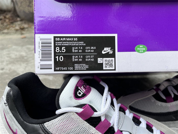Authentic Nike Air Max 95 SB Cactus Flower