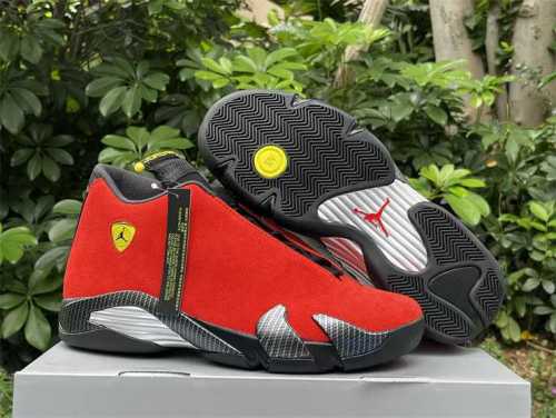 Authentic Air Jordan 14 “Ferrari” 2025 GS