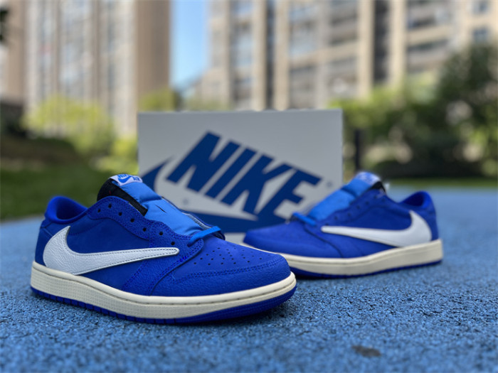 Authentic Travis Scott x Air Jordan 1 Low “Dark Mocha”