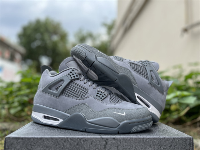 Authentic Air Jordan 4 Nigel Brick by Brick Grey
