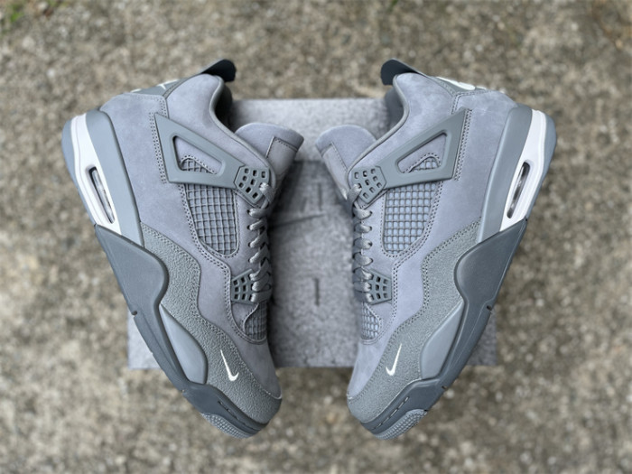 Authentic Air Jordan 4 Nigel Brick by Brick Grey
