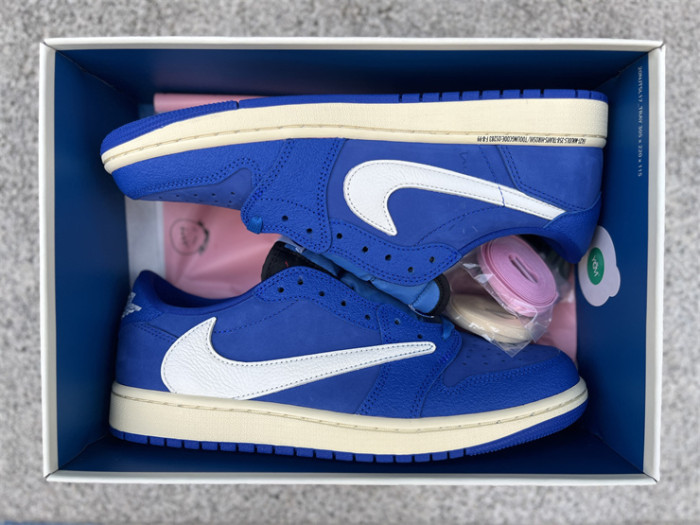 Authentic Travis Scott x Air Jordan 1 Low “Dark Mocha”