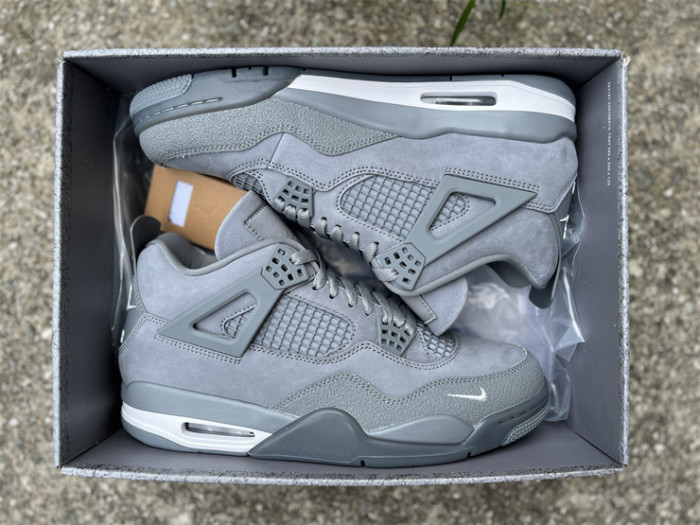 Authentic Air Jordan 4 Nigel Brick by Brick Grey