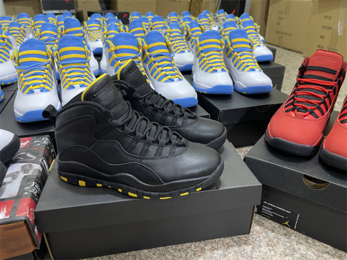 Authentic Jordan 10 Retro Fusion Red