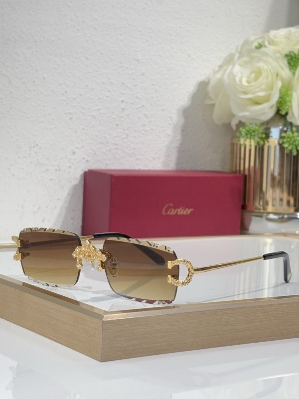 Cartier Sunglasses AAAA-11034
