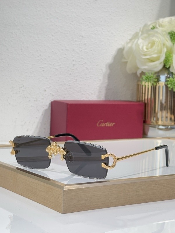 Cartier Sunglasses AAAA-11033