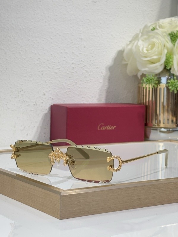 Cartier Sunglasses AAAA-11035