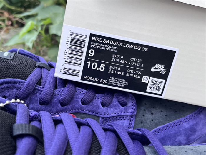 Authentic Nike SB Dunk Low Supreme 94 Ink