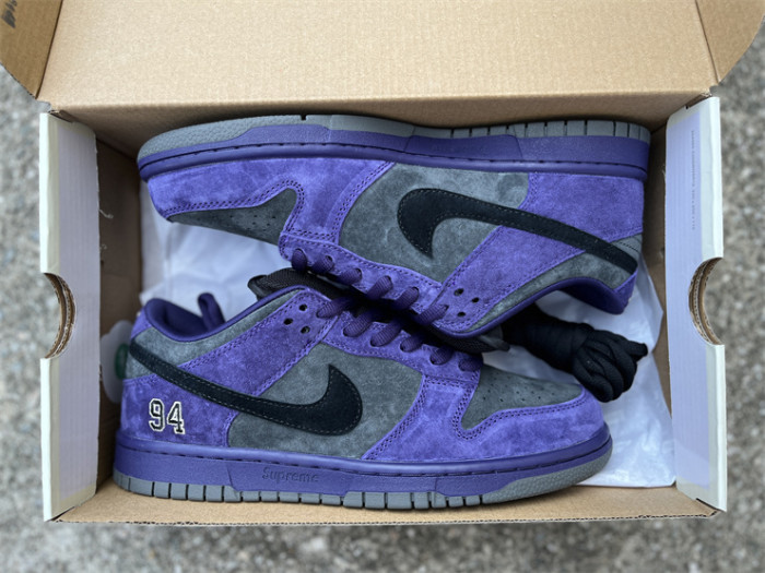 Authentic Nike SB Dunk Low Supreme 94 Ink
