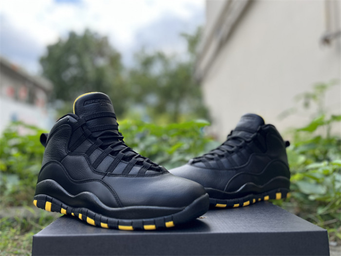 Authentic Air Jordan 10 Black