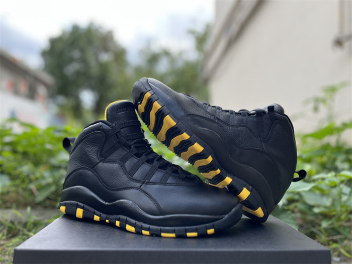 Authentic Air Jordan 10 Black