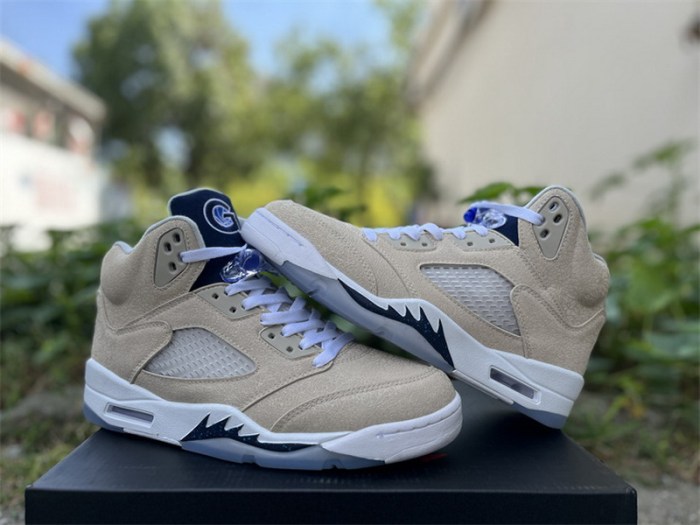 Authentic Jordan 5 “Georgetown” PE