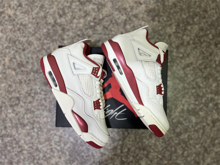 Authentic Air Jordan 4 “Sierra Red”  2026