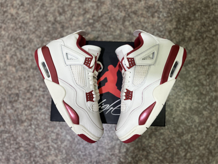Authentic Air Jordan 4 “Sierra Red”  2026