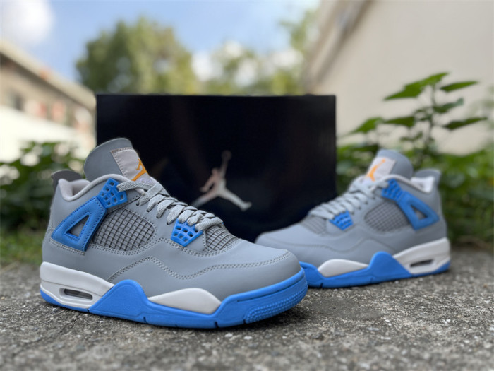 Authentic Air Jordan 4  retro Mist Blue