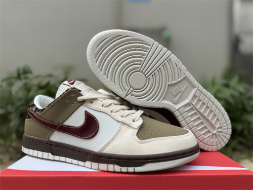 Authentic Nike Dunk Low Khaki Leopard  Women