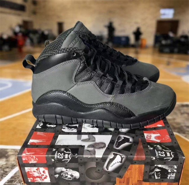 Copy Authentic Air Jordan 10 Black