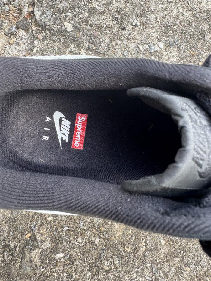 Authentic Supreme x Nike Air Force 1 Low Black