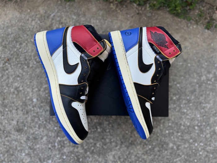 Authentic Union x Fragment x Air Jordan 1 High OG “Varsity Redn Sport Royal”