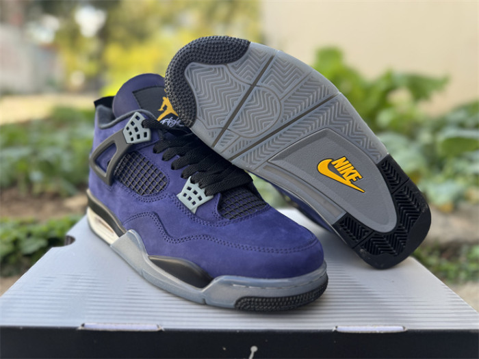 Authentic Air Jordan 4 “Lakers”
