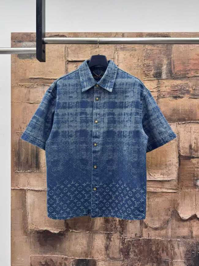 LV Shirt High End Quality-1335