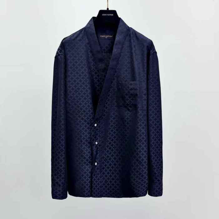 LV Shirt High End Quality-1336