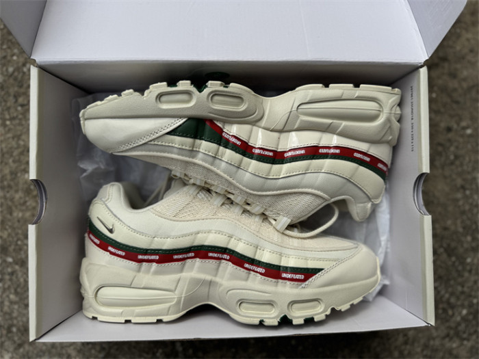 Authentic Air Max 95 x UNDEFEATED White