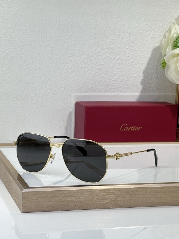 Cartier Sunglasses AAAA-8754