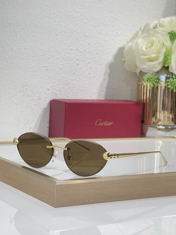 Cartier Sunglasses AAAA-9197