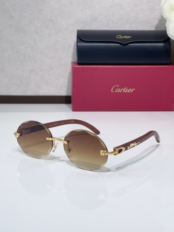 Cartier Sunglasses AAAA-8587