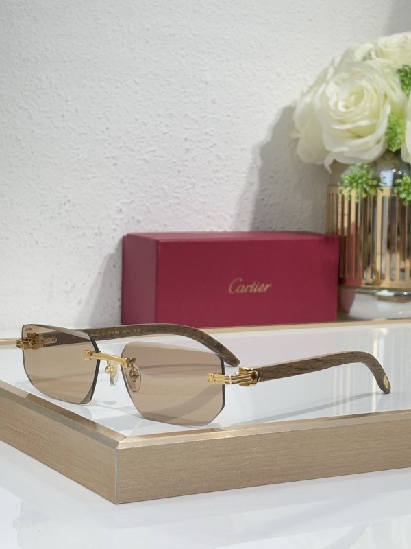 Cartier Sunglasses AAAA-9190