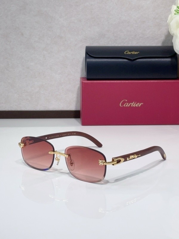 Cartier Sunglasses AAAA-8585