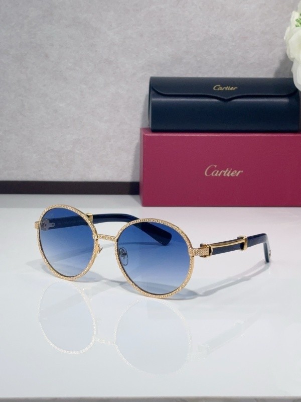 Cartier Sunglasses AAAA-8566