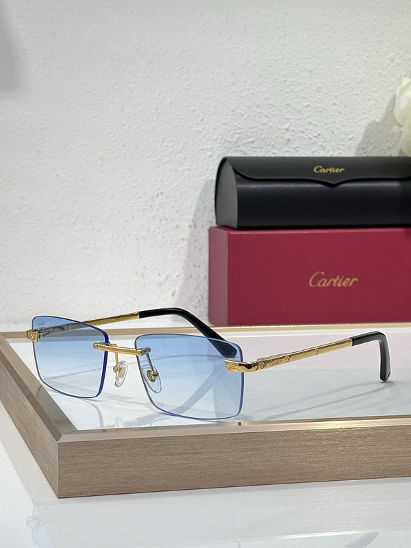 Cartier Sunglasses AAAA-9577