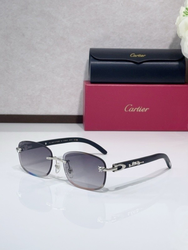 Cartier Sunglasses AAAA-8586