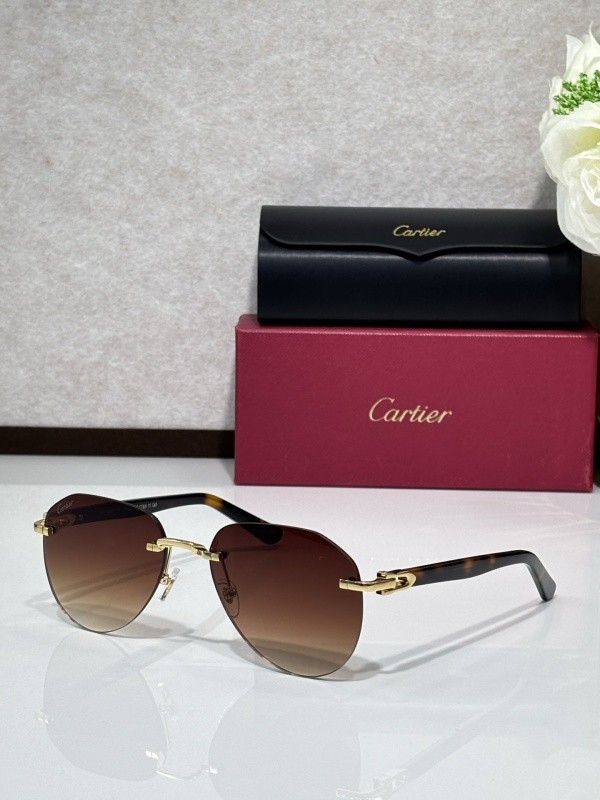 Cartier Sunglasses AAAA-8854