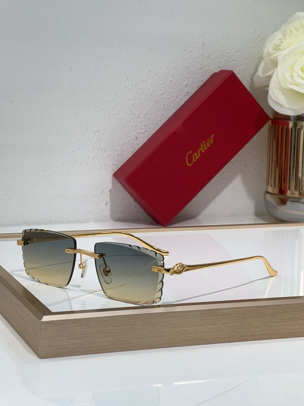 Cartier Sunglasses AAAA-11041