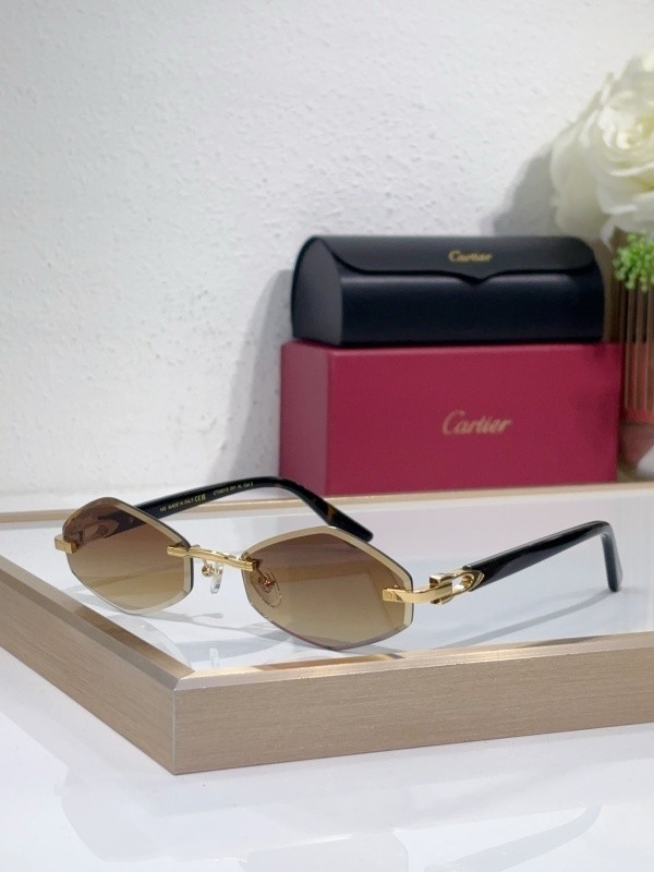 Cartier Sunglasses AAAA-8895