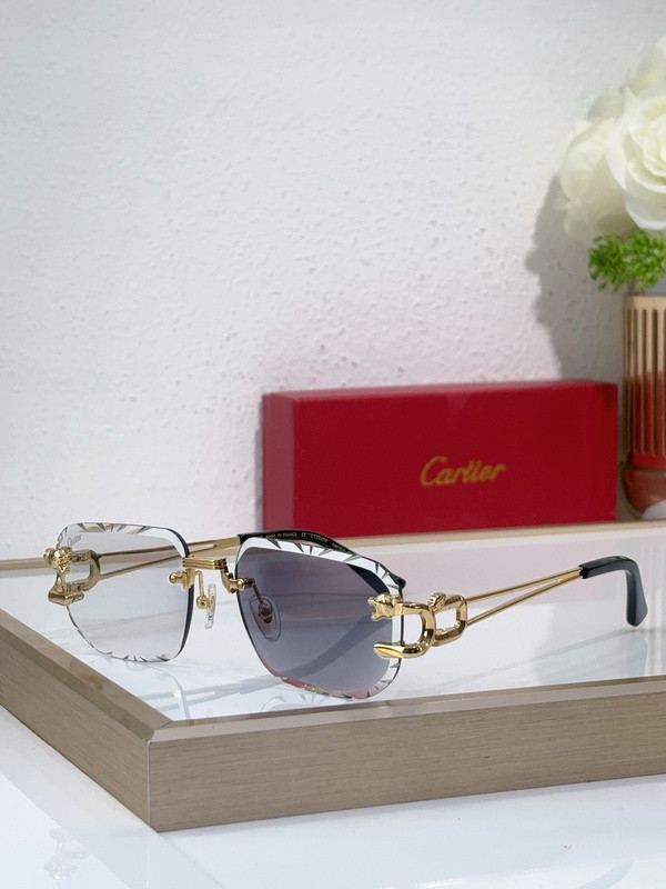 Cartier Sunglasses AAAA-11077
