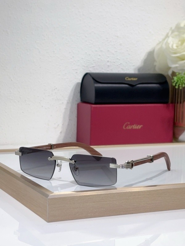 Cartier Sunglasses AAAA-8888