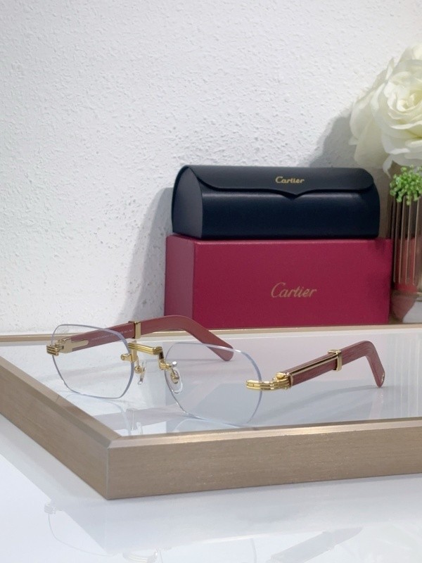 Cartier Sunglasses AAAA-8992