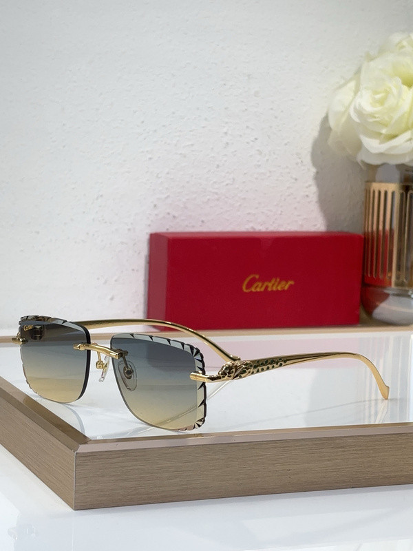 Cartier Sunglasses AAAA-11056