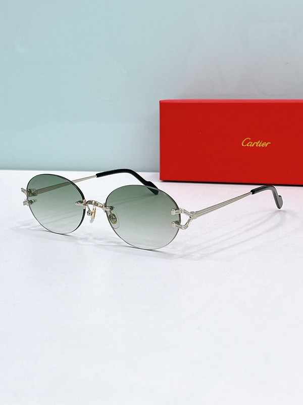Cartier Sunglasses AAAA-9491