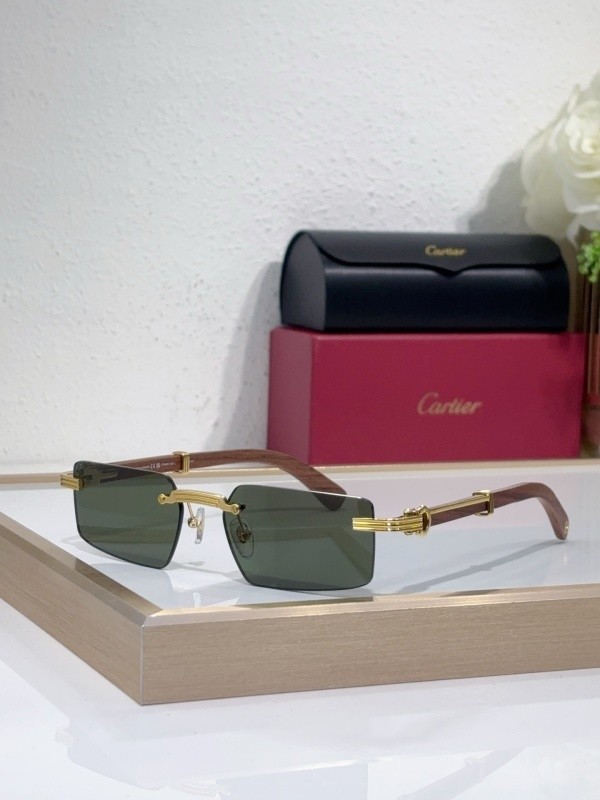 Cartier Sunglasses AAAA-8886