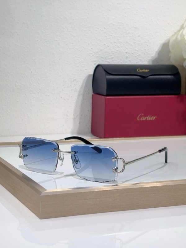 Cartier Sunglasses AAAA-8963