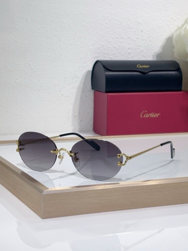 Cartier Sunglasses AAAA-9009